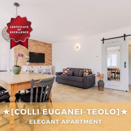 Elegante Appartamento Con Vista - Colli Euganei Teolo Exterior foto